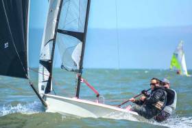 Howth Yacht Club&#039;s Neil Spain &amp; Ross McDonald were second overall at the RS400 Easterns at Rush Sailing Club