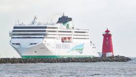 The delivery of Irish Ferries&#039; WB Yeats ferry was delayed last year