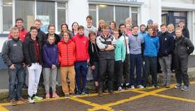 The 2016 INSS instructor group at the Sailing School&#039;s HQ at the West Pier in Dun Laoghaire