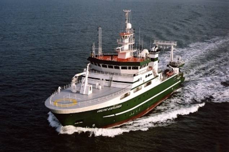 The new vessel will be a sister ship to the State&#039;s largest research ship, the 65m RV Celtic Explorer (above)