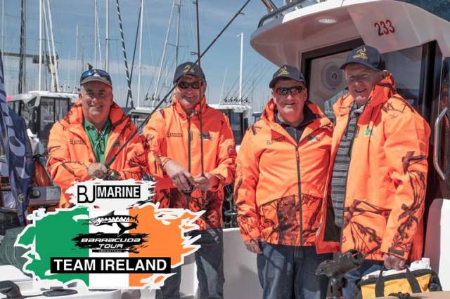Joe McPeake, Joe Gough and Tommy Squires were selected as the team to travel to France and compete on the BJ Marine Barracuda 7