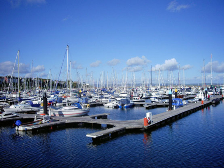 Bangor Marina in Northern Ireland