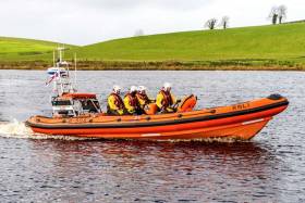 Carrybridge RNLI’s new inshore lifeboat Douglas, Euan &amp; Kay Richards