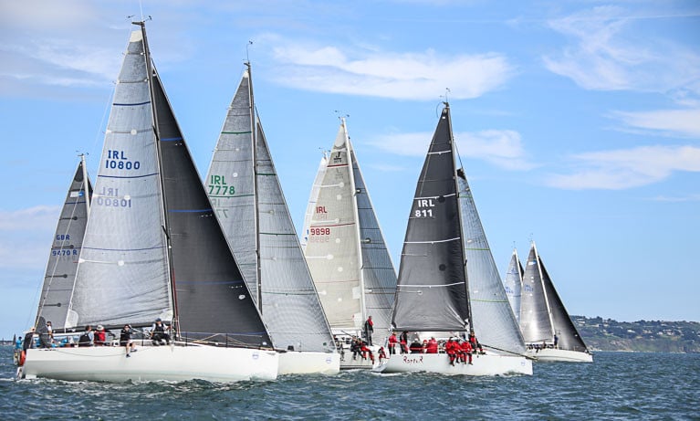 The format for Wave Regatta has been further modified to provide an additional ‘round-the-cans‘ race for cruiser-racers on the Saturday morning before Howth Yacht Club’s famous Lambay Race