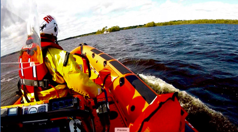 Lough Derg RNLI carry out the first of two rescue of the lake