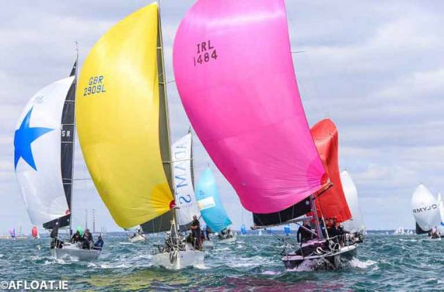 Summertime on Dublin Bay. In a season of very mixed weather, the biennial Volvo Dun Laoghaire Regatta managed its usual trick of finding a useful little bit of precious summer. 