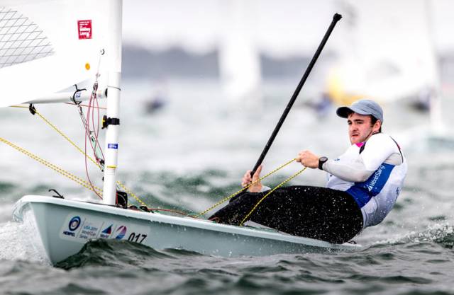 Finn Lynch: "I had 3 good starts but put my boat in the wrong place on the upwinds"