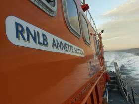 Castletownbere RNLI’s all-weather lifeboat Annette Hutton
