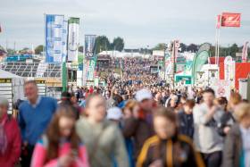 Last year’s National Ploughing Championships were also held in Screggan, near Tullamore