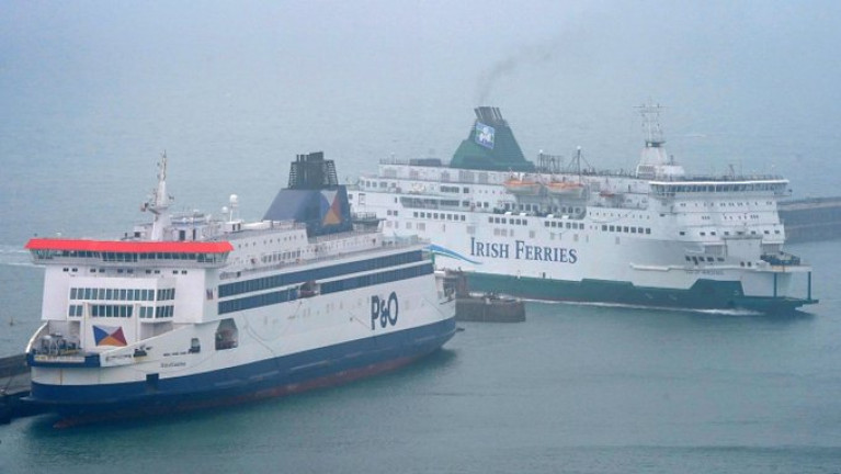 UK transport secretary proposes new law to ensure minimum wage for ferry crews. The cheaper labour model operated by Irish Ferries has allowed it to gain a competitive advantage over P&O on the English Channel (Dover-Calais) route. AFLOAT adds above is the Irish operator's Isle of Innisfree entering Dover where berthed P&O's Pride of Canterbury, noting a twin also in port, Pride of Kent according to Sky News today, has become the second ferry to be detained by the MCA following failures after an inspection was held. 
