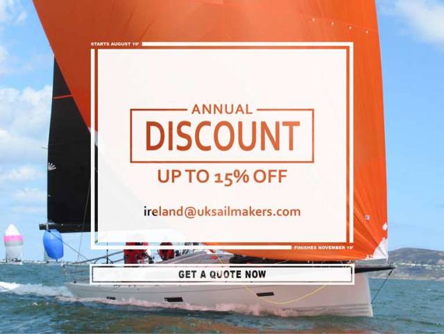 There is no better time to buy UK Sails than during the autumn period with up to 15% off retail pricing