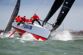 Scoring three bullets on the first day of racing in the IRC National Championship, Ed Fishwick&#039;s Sun Fast 3600 was star performer