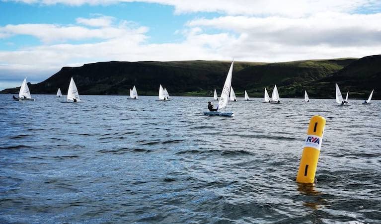 Cushendall Sailing and Boating Club was the venue for the RYA NI performance weekend