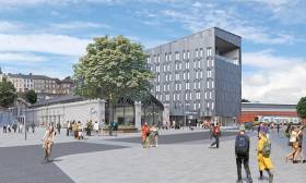 Artist’s impression of the proposed HQ development at Horgan’s Quay