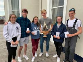 Elmo Cup winners 2019 - Team &#039;Curious George&#039;, Toby Hudson Fowler, Kathy Kelly, Henry Higgins, Isabelle Kearney, Jack Fahy and Emily Riordan