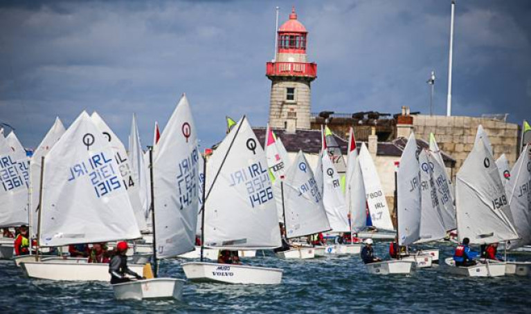 The Irish Optimist Trials will be staged by the Royal St George Yacht Club in Dun Laoghaire Harbour in May 