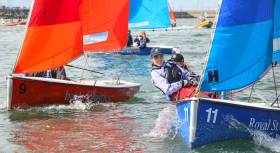 18 teams took part in the third Elmo Trophy event, with most of the top youth sailors in Ireland competing. Perfect conditions for team racing on Saturday saw 81 races sailed