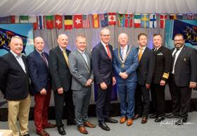 Cork 300 celebrations are led by Tanaiste Simon Coveney (pictured centre) at last night&#039;s launch at the RCYC. Scroll down for launch photos