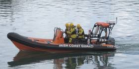 Howth Coast Guard treated a diver on the slip in Howth this afternoon