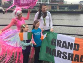Annalise Murphy prepares for the St. Patrick&#039;s Day Parade role