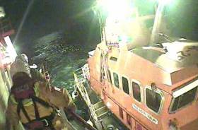 The medical evacuation of a fisherman  took place 20 miles south of Ballycotton Lighthouse