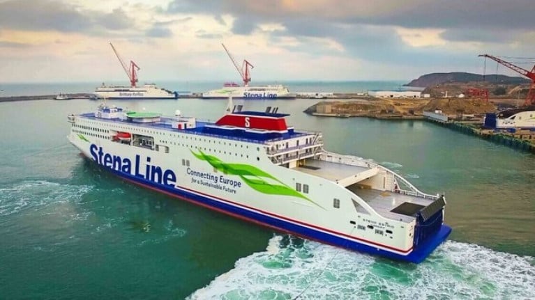 The Stena Estrid will operate on the new weekend Dublin-Cherbourg route. AFLOAT adds the ferry firm will compete with Irish Ferries, to become the second operator serving on the Irish capital-mainland continental Europe route.