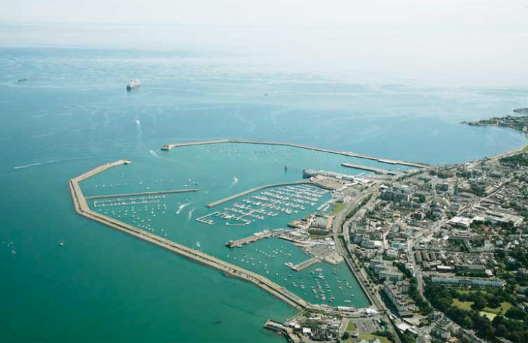 Dun Laoghaire Harbour is in the heart of the boating industry on the East Coast