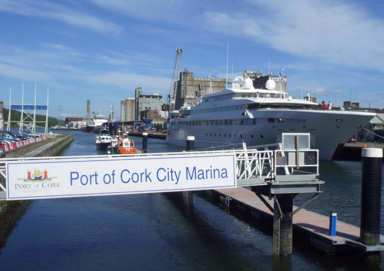 Ownership of Cork City Marina has passed from the Port of Cork Company to Tower Holdings Group