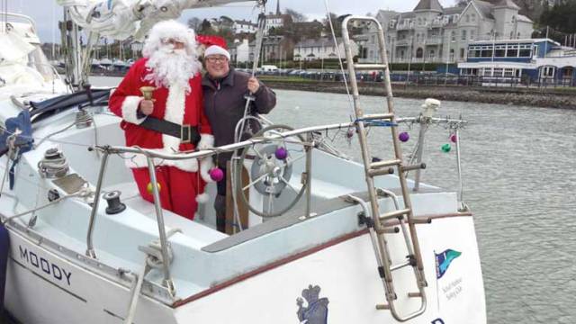 Santa Concludes Royal Cork Yacht Club's Winter League