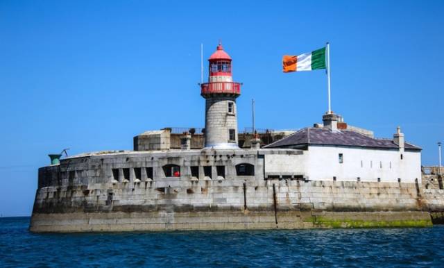Dun Laoghaire's proud tricolour was stolen last night but quickly recovered