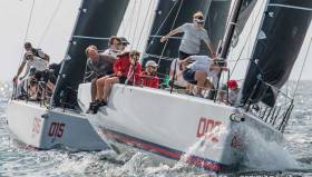 Anthony O&#039;Leary&#039;s Royal Cork Yacht Club in action in the new County Wicklow designed IC37