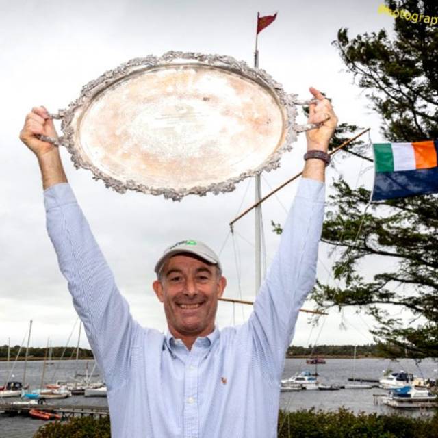 The new All-Ireland Champion – Peter Kennedy’s emergence as the “Best of the Best” in October’s title series on Lough Ree is yet another star in the Kennedy family of Strangford Lough’s sailing crown
