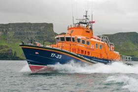 Arranmore RNLI operates a Severn class lifeboat like this one, Portrush RNLI’s erstwhile Katie Hannan