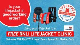 Lifejacket check – get yours tested at CH Marine in Cork