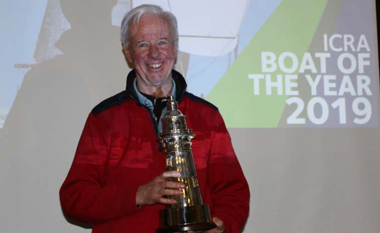 Paul O’Higgins received the Boat of the Year Award for Rockabill VI&#039;s overall ICRA performance