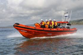 Youghal RNLI&#039;s inshore lifeboat