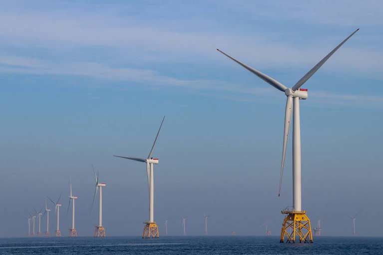 An SSE Renewable Wind Park in the North Sea