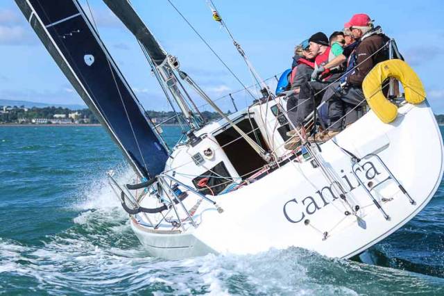Peter Beamish's Camira has a six-point overnight lead at the Beneteau 31.7 National Championships