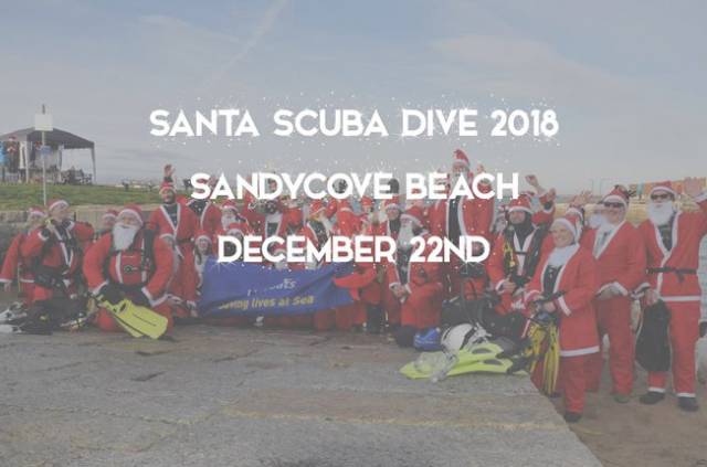 Sandycove Beach Ho-Ho-Hosting Santa Scuba Dive This Weekend To Raise Funds For Lifeboat Charity