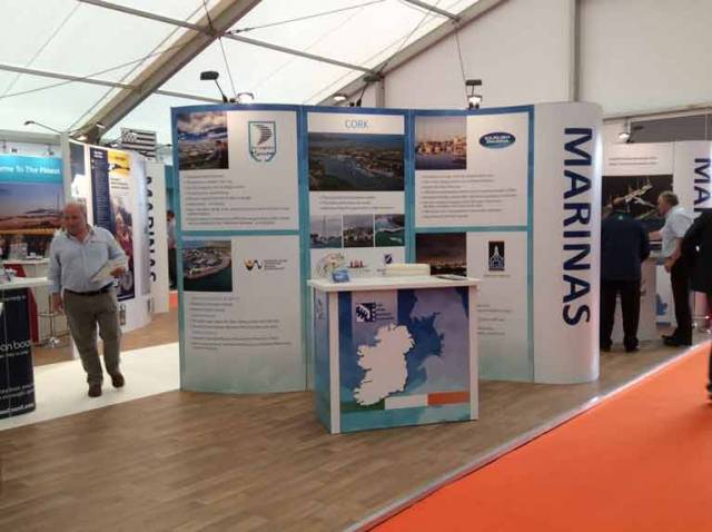 The Irish Marina Operators are one of a number of Irish Marine industry stands at Southampton Boat Show
