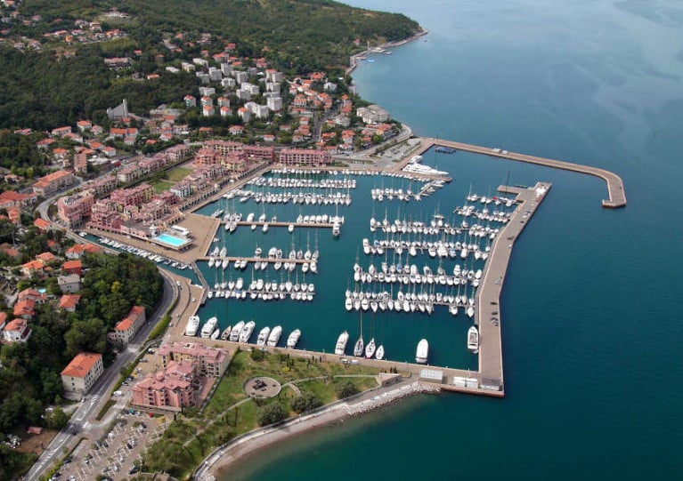The marina in Porto San Rocco was to host the J/24 Europeans next month