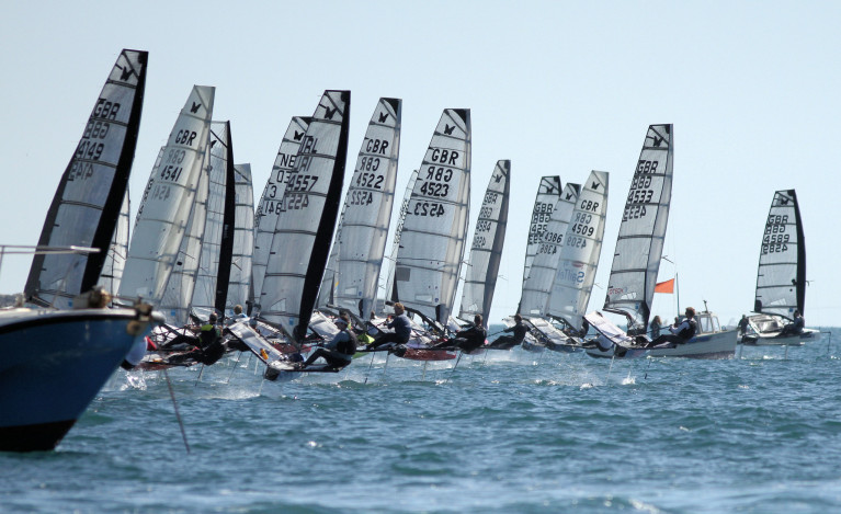 The UK Moth Nationals comes with an open invitation to sailors from any nation to come and race if they can make it to the UK