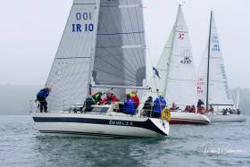 Howth Yacht Club&#039;s Demelza	competing in White Sails Division 2 of the Sovereign&#039;s Cup. Scroll down for photo gallery	