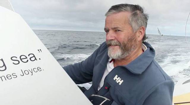 When the going was good – Enda O’Coineen at an early stage of his Vendee Globe campaign