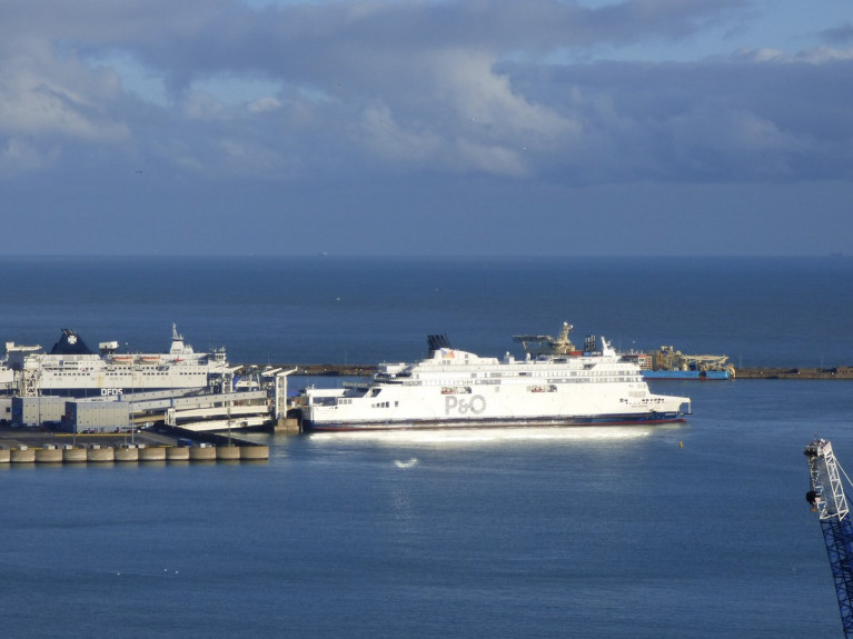 P&O Ferries restarted cross-Channel (Dover-Calais) sailings for tourists for the first time since it sacked nearly 800 seafarers