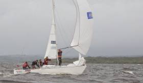The Euro Car Parks sponsored K25 J24 team were winners of the Northern Champs at Sligo
