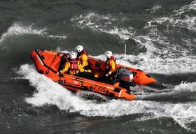File photo of Wicklow RNLI’s inshore lifeboat