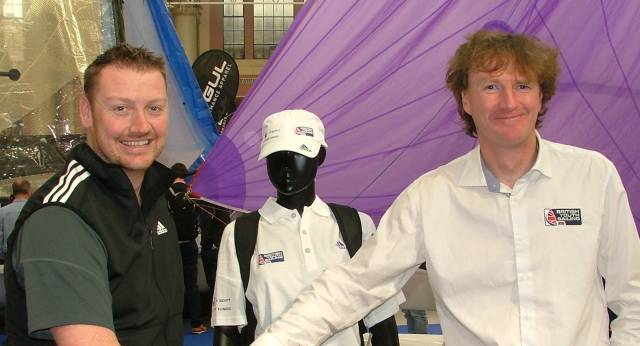 Matt Forbes from Adidas Sailing agrees terms with RYA Youth Racing Manager Mark Nicholls