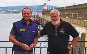 Des Davitt and Dave O&#039;Leary have received awards from the RNLI in recognition of their service over the years