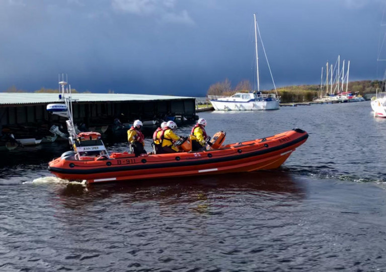 Lough Derg RNLI’s inshore lifeboat Jean Spicer